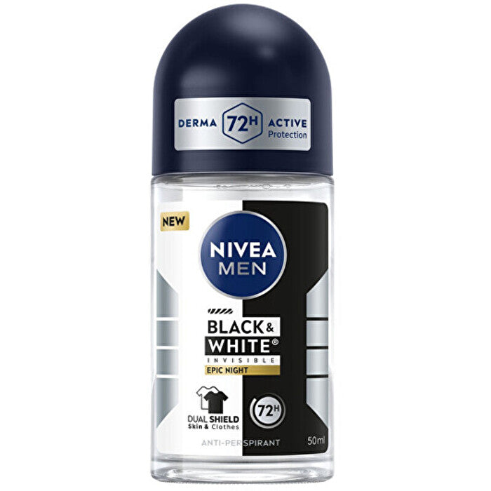 Nivea Man B&w Epic Night Anti-perspirant - Roll-on 50ml