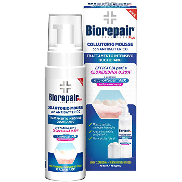 Biorepair Plus Abx Foaming Mouthwash - Pěnová ústní Voda 200ml