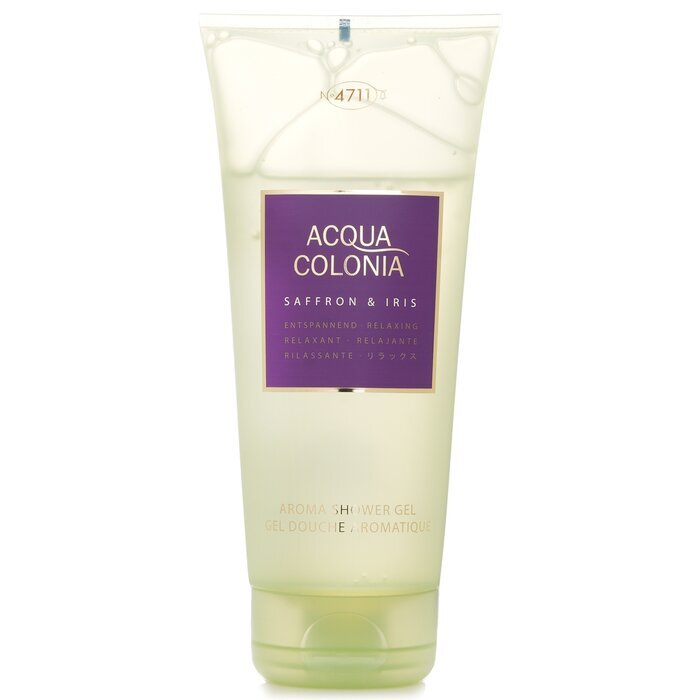 4711 Acqua Colonia Saffron & Iris Shower Gel 200ml/6.8oz