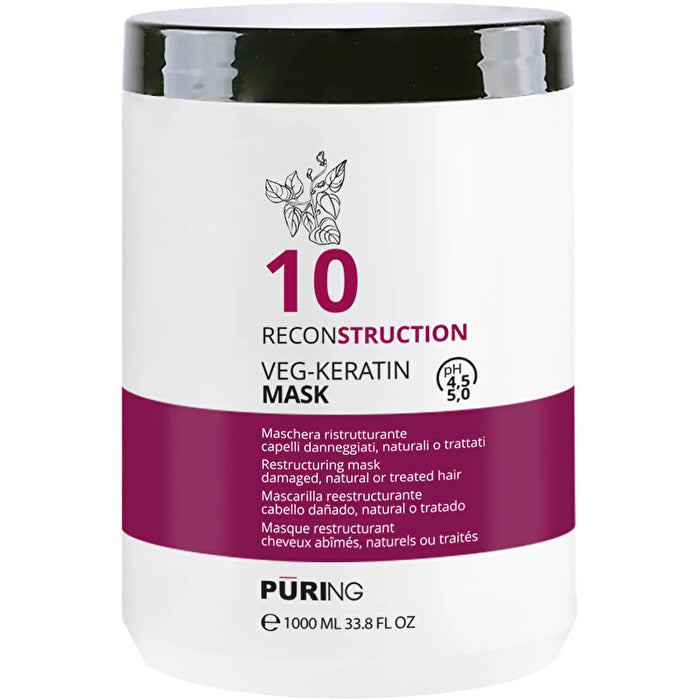 Puring 10 Reconstruction Veg-keratin Mask - Regenerační Maska 250ml