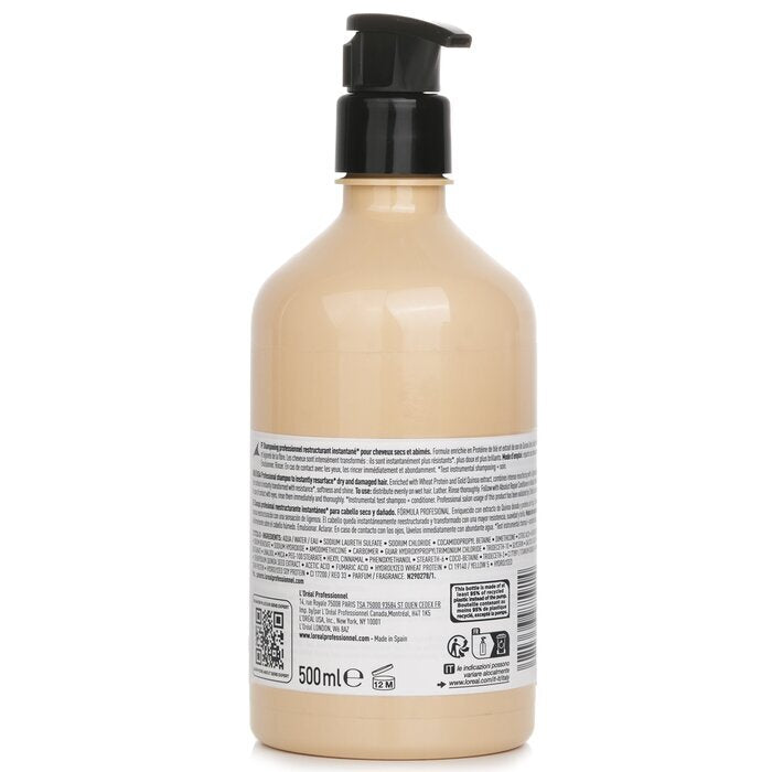 L'Oreal Professionnel Serie Expert - Absolut Repair Gold Quinoa + Protein Instant Resurfacing Shampoo 500ml/16.9oz