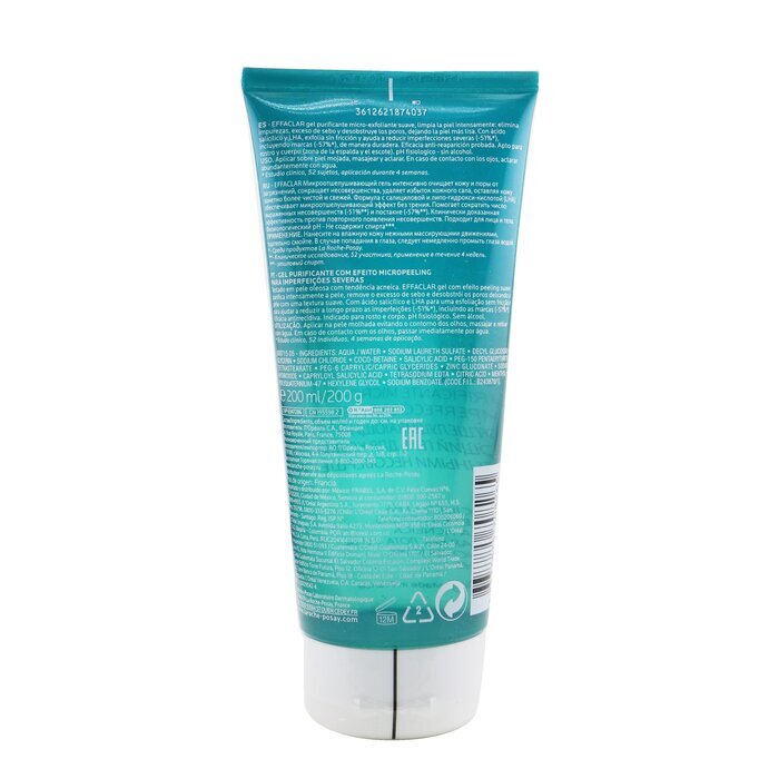 La Roche Posay Effaclar Micro-Peeling Purifying Gel - For Acne-Prone Skin 200ml/6.7oz