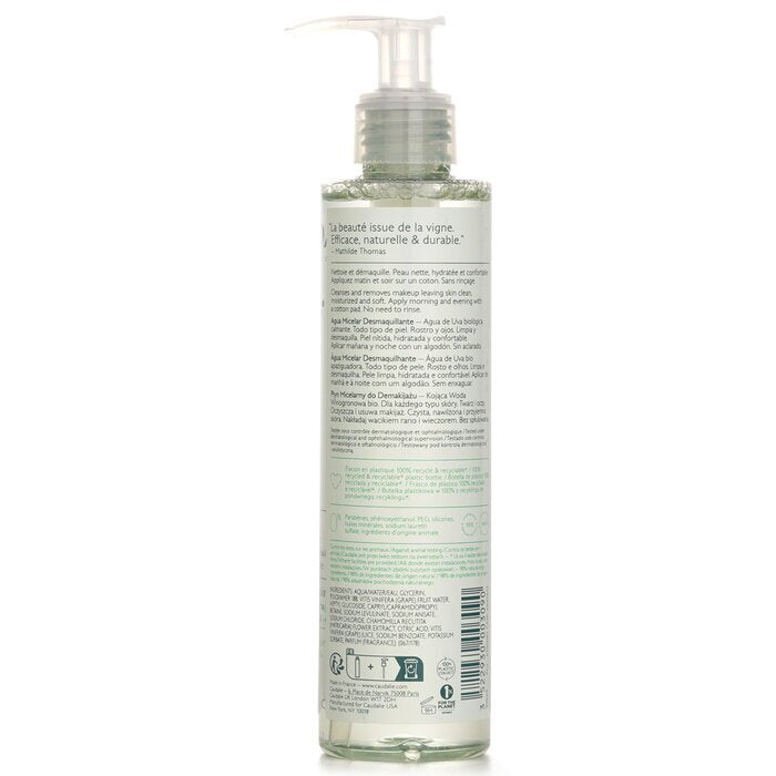 Caudalie Vinoclean Micellar Cleansing Water (Face & Eyes) 200ml/6.7oz