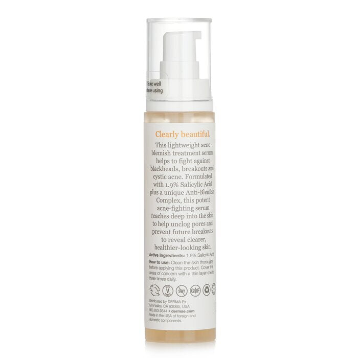 Derma E Anti-Acne Acne Blemish Control Treatment Serum 60ml/2oz