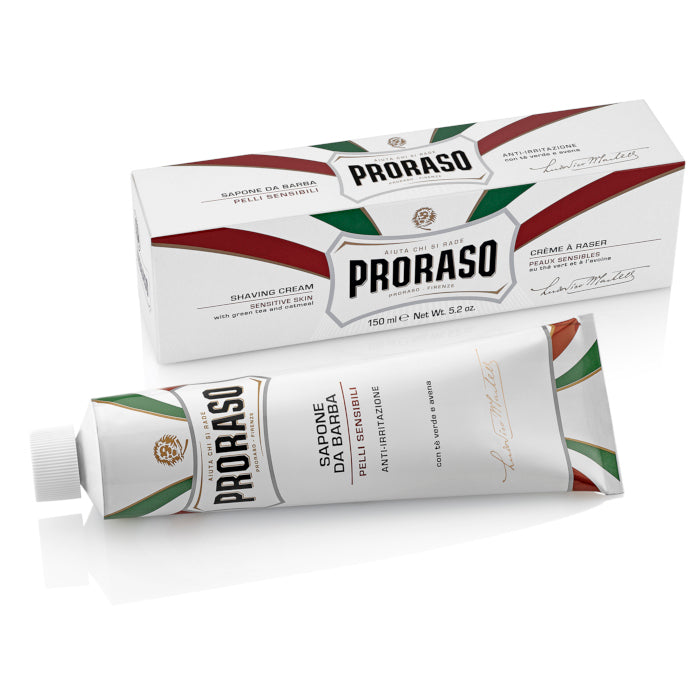 Proraso White Shaving Soap In A Tube - Shave Soap In A Tube 150ml