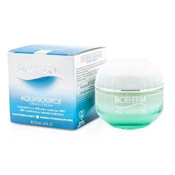 Biotherm Aquasource Deep Hydration Replenishing Cream (normal To Combination) - Deeply Moisturizing Cream 50ml