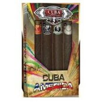 Cuba America Black Gift Set Eau De Toilette 35ml Grey Eau De Toilette 35ml Green Eau De Toilette 35ml Brown Eau De Toilette 35ml 140ml