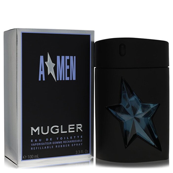 Thierry Mugler Angel Eau De Toilette Spray Refillable (Rubber) 100ml/3.4oz
