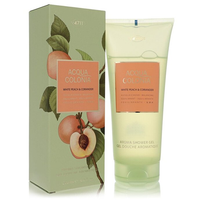 4711 Acqua Colonia White Peach & Coriander Shower Gel 200ml/6.8oz