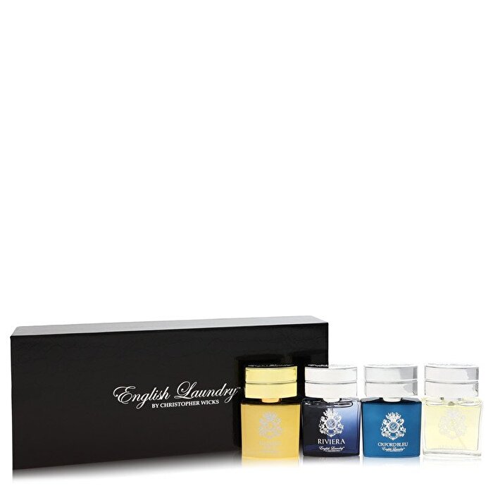 English Laundry Arrogant Gift Set - Gift Set includes Notting Hill, Riviera, Oxford Bleu, and Arrogant, all in Mini Eau De Parfum Sprays