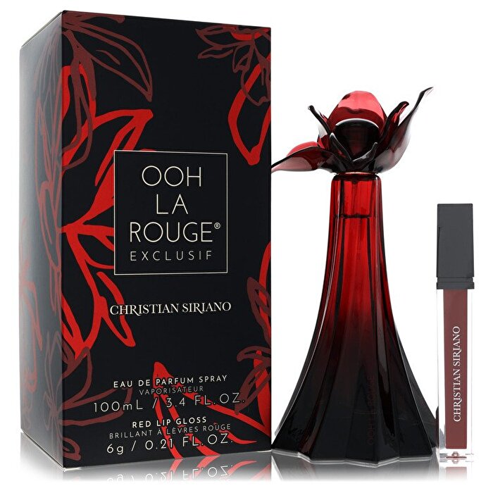 Christian Siriano Ooh La Rouge Exclusif Eau De Parfum Spray + Red Lip Gloss 3.4 oz 100ml/3.4oz