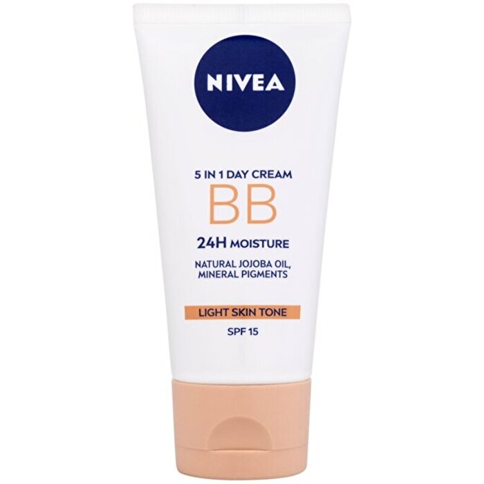 Nivea Bb Cream Spf 10 Moisturizer 5in1 Beautifying - Beauty Moisturizing Cream 5 In 1 50ml