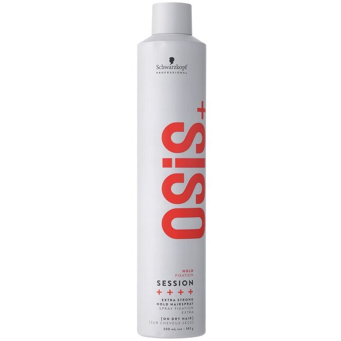 Schwarzkopf Professional Osis+ Session Extreme Hold Hair Spray - Extremely Strong Hairspray 500ml