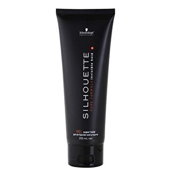 Schwarzkopf Professional Silhouette Formula Pure Invisible Gel Super Hold - Firming Gel Hair 250ml