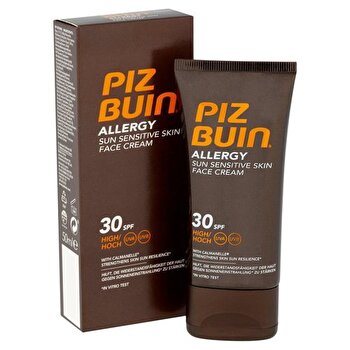 Piz Buin Allergy Sensititve Skin Face Sun Cream Spf 30 - Sunscreen For Face