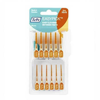 TePe Easypick Xs / S Orange (36 Pcs) - Dental Toothpicks