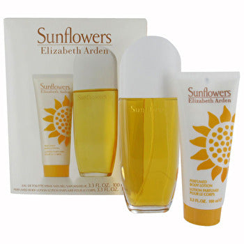Elizabeth Arden Sunflowers Large Gift Set Eau De Toilette 100ml Body Lotion And 100ml Sunflowers 100ml
