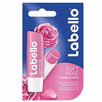 Labello Soft Rose Caring Lip Balm 4.8g