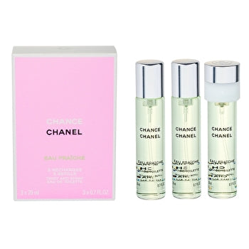Chanel Chance Eau Fraiche Eau De Toilette ( 3x 20 ) Fillings 60ml