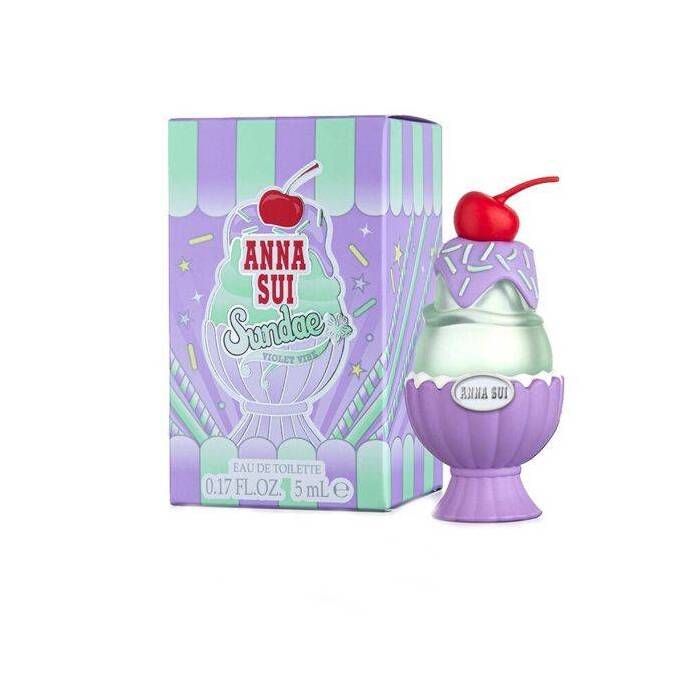 Anna Sui Sundae Violet Vibe Woman Eau De Toilette 5ml Miniature