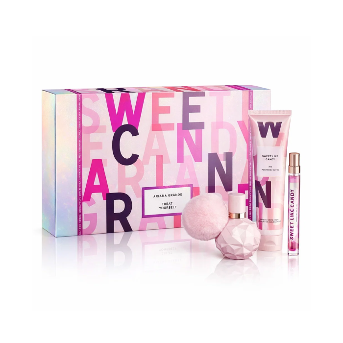 Ariana Grande Sweet Like Candy Woman Set Eau De Parfum 50ml & Eau De Parfum 10ml & Bl 100ml