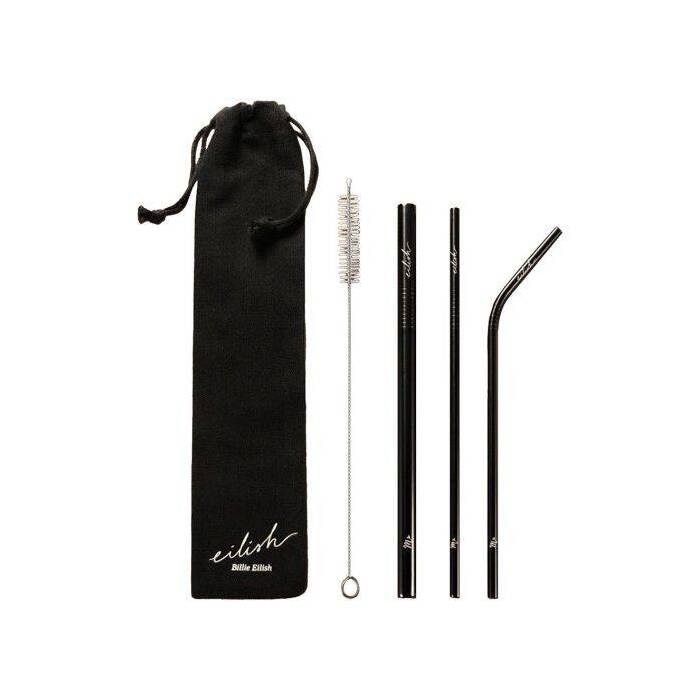 Billie Eilish Straw 3pk