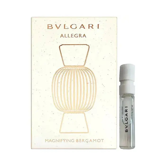 Bvlgari Allegra Magnifying Bergamot Essence Woman Eau De Parfum 1.5ml Vials