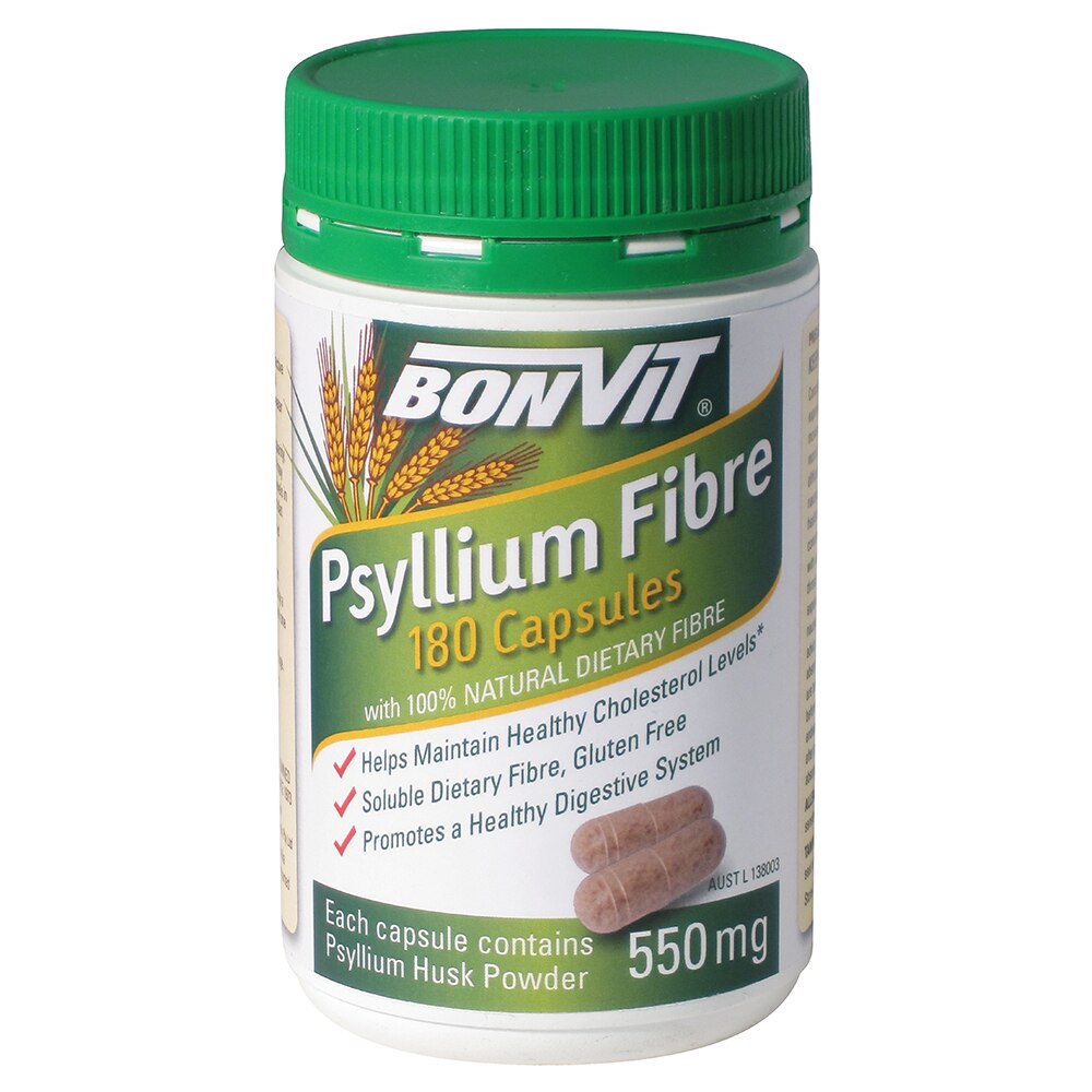 Bonvit Psyllium Fibre 550mg 180c