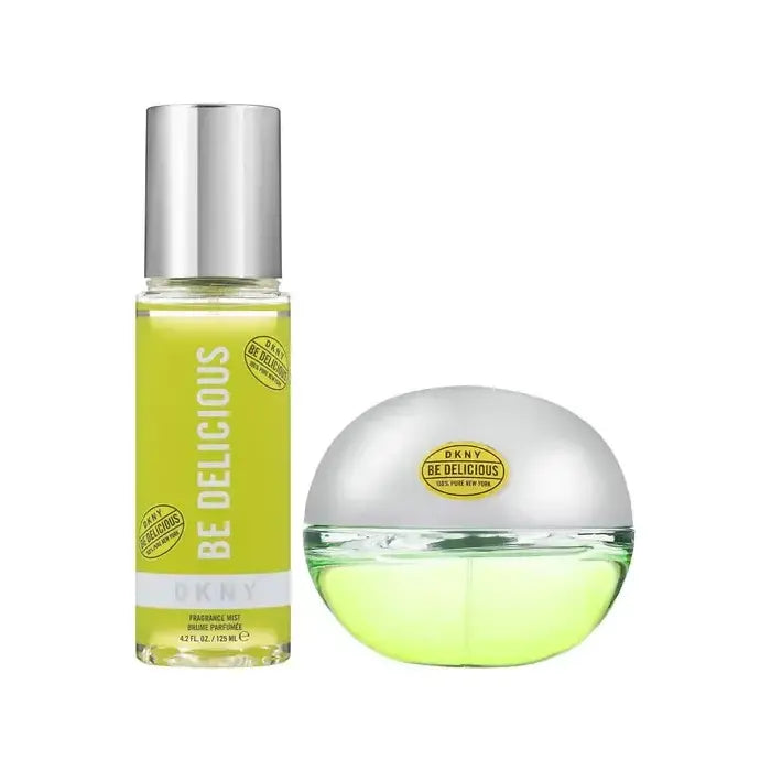 Donna Karan Be Delicious Woman Set Eau De Parfum 100ml & B/mist 125ml & Pouch