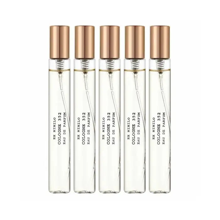 Ex Nihilo Cologne 352 Unisex Eau De Parfum 5x 7.5ml Mini Travel Set