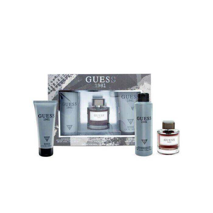 Guess 1981 Man Set Eau De Toilette 100ml & Sg 200ml & Body Spray 226ml