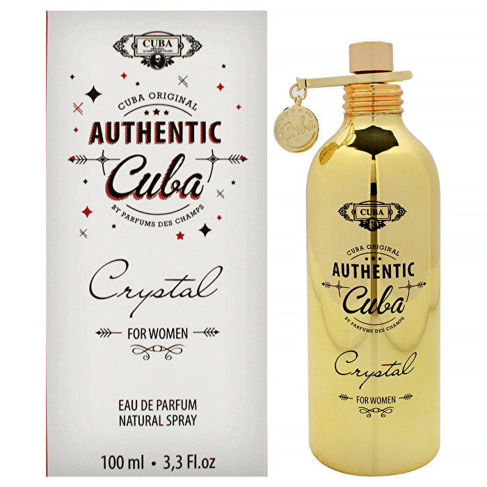 Cuba Authentic Crystal Eau De Parfum 100ml
