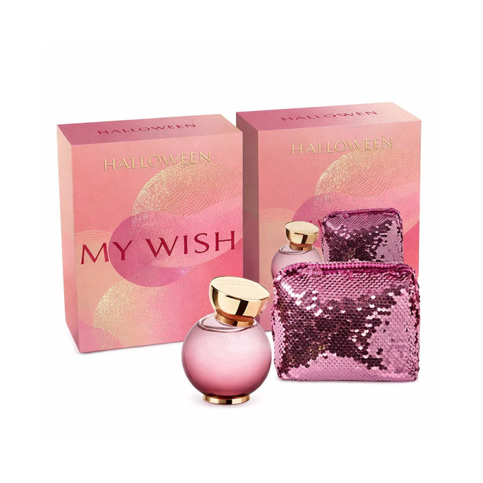 Jesus Del Pozo Halloween My Wish Woman Set Eau De Parfum 100ml & Purse