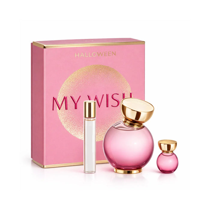Jesus Del Pozo Halloween My Wish Woman Set Eau De Parfum 100ml & Eau De Parfum 15ml & Eau De Parfum 4.5ml