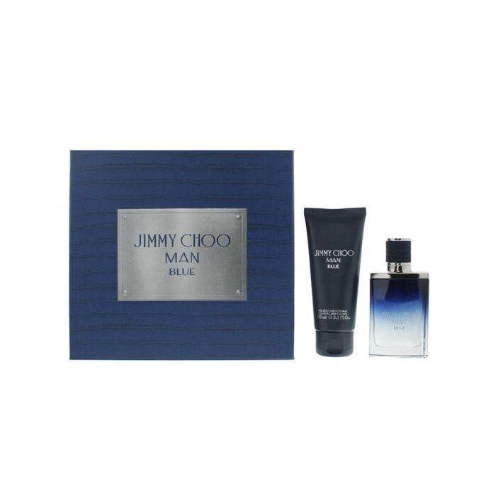 Jimmy Choo Man Blue Set Eau De Toilette 50ml & Sg 100ml