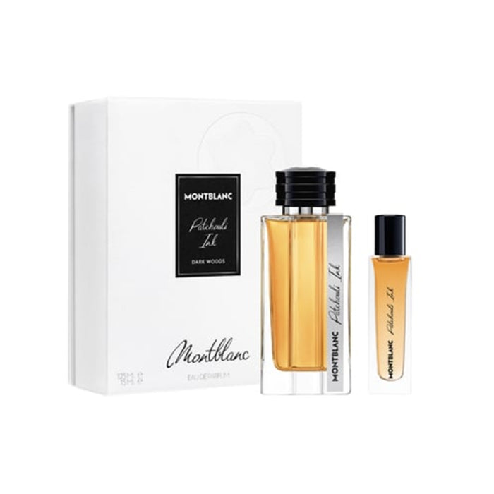 Mont Blanc Patchouli Ink Dark Woods Man Set Eau De Parfum 125ml & Eau De Parfum 15ml