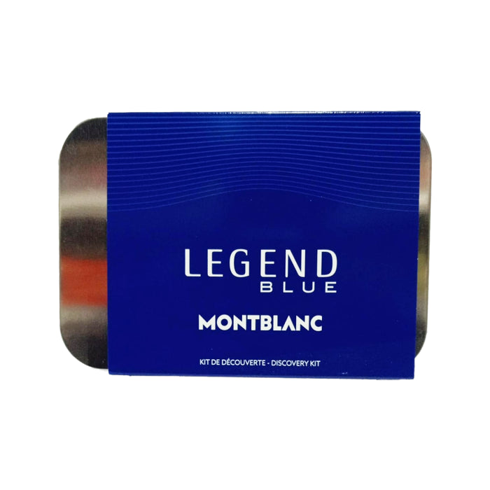 Mont Blanc Legend Blue Man Mini Set Eau De Parfum 7.5ml & Shower Gel 30ml