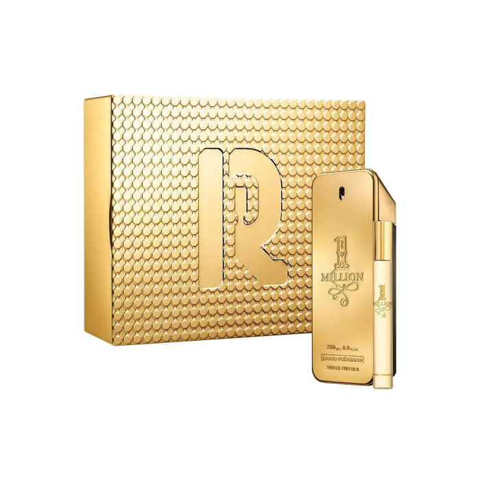 Paco Rabanne 1 Million Man Set Eau De Toilette 200ml & Eau De Toilette 10ml
