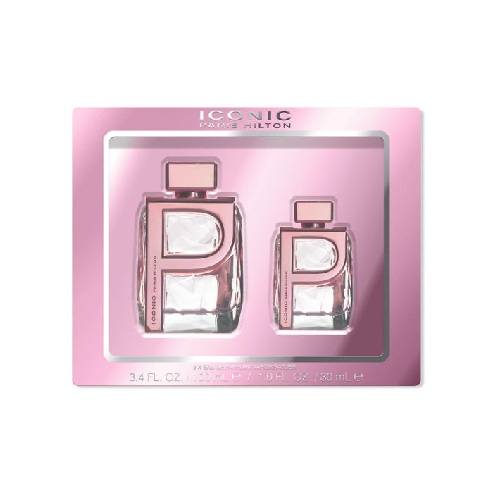 Paris Hilton Iconic Woman Set Eau De Parfum 100ml & Eau De Parfum 30ml (tin Box)