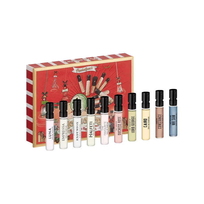 Penhaligon's Tiddly - Whiffs Unisex Eau De Parfum 9x 2ml & Eau De Toilette 1x 2ml Vials Set