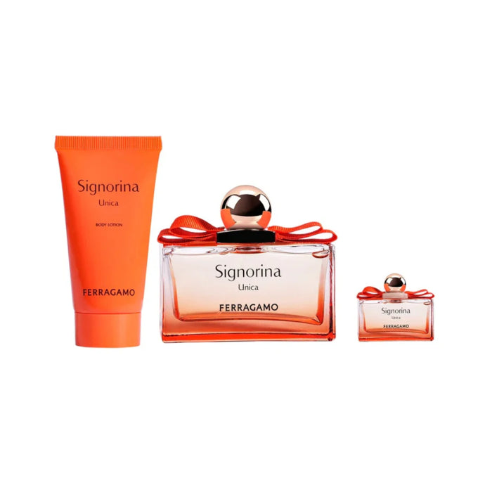 Salvatore Ferragamo Signorina Unica Woman Set Eau De Parfum 100ml+ Eau De Parfum 15ml & Bl 50ml