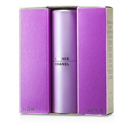 Chanel Chance Twist & Spray Eau De Toilette 3x20ml/0.7oz