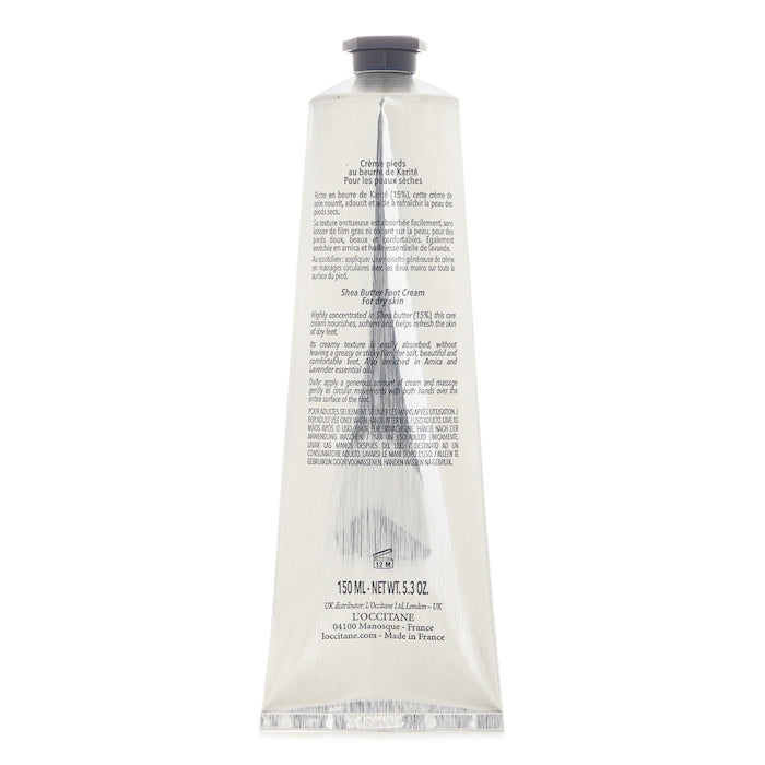 L'Occitane Shea Butter Foot Cream(Random Packaging) 150ml/5.2oz