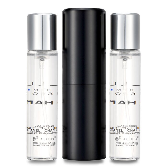 Chanel Allure Homme Sport Eau De Toilette Travel Spray (With Two Refills) 3x20ml/0.7oz