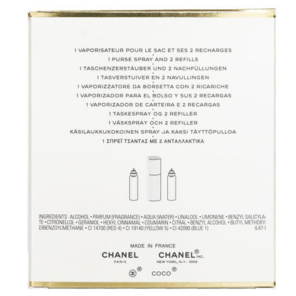 Chanel Coco Mademoiselle Twist & Spray Eau De Parfum 3x20ml/0.7oz