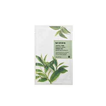 Mizon Joyful Time (essence Mask Green Tea) Face Mask With Green Tea For Hydration And Vitality 23.0g