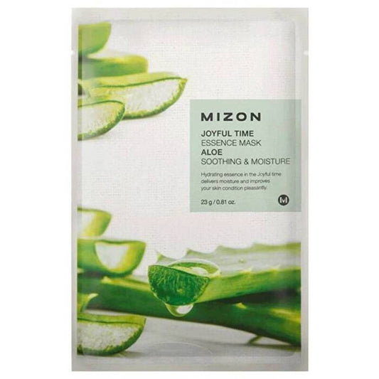 Mizon 3d Face Mask With Aloe Vera For Calming And Hydration Of The Face Joyful Time (essence Mask Aloe) 23 G 23.0g