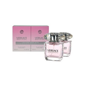 Versace Bright Crystal Gift Set Eau De Toilette 2x 30ml 60ml