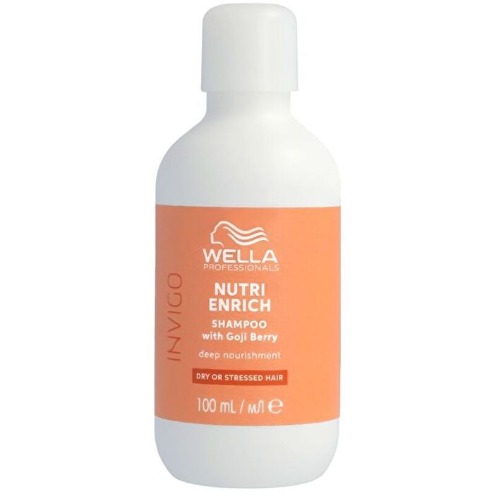 Wella Professional Nourishing Shampoo For Dry And Damaged Hair Invigo Nutri- Enrich (deep Nourishing Shampoo) 1000ml