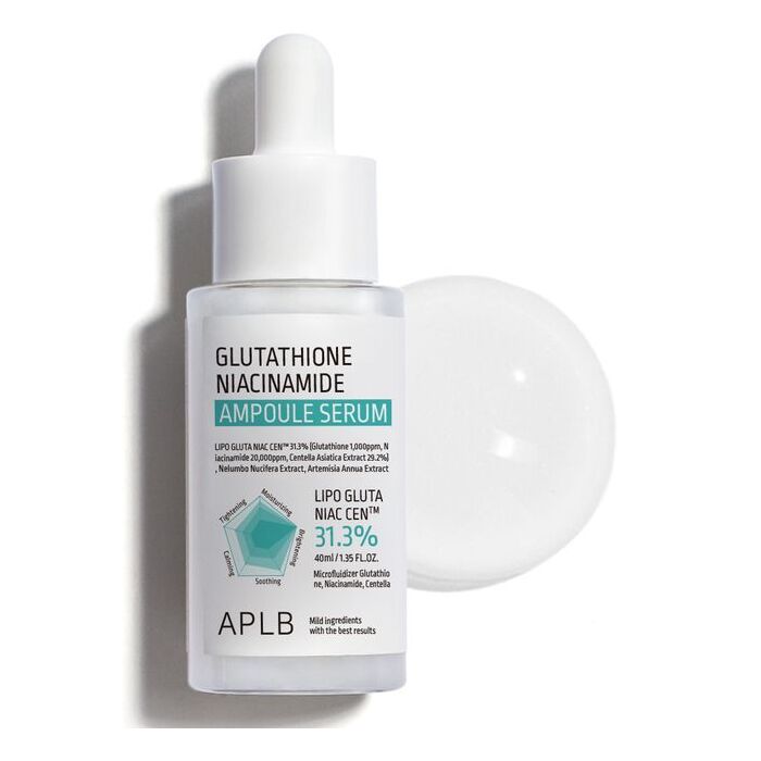 Aplb Glutathione Niacinamide Ampoule Serum - Brightening And Hydration 40ml